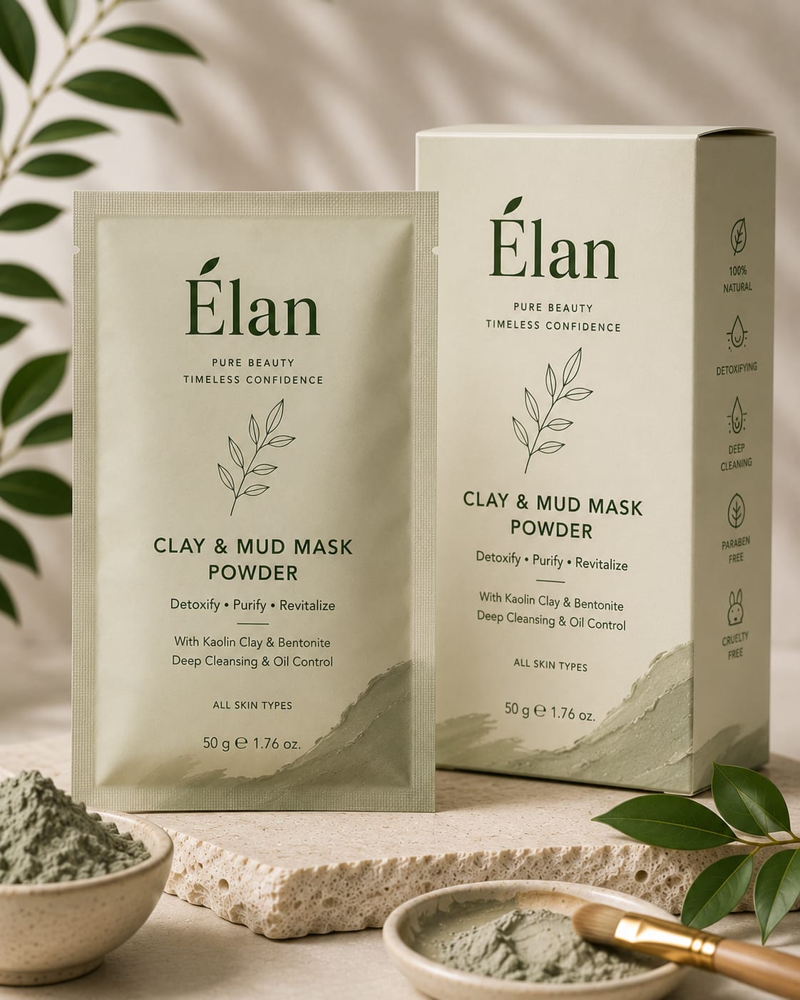 Clay & Mud Mask Powder