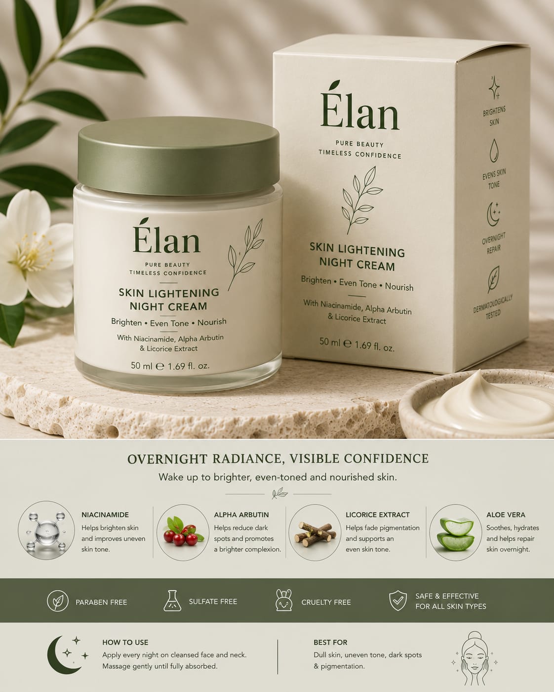 Skin Lightening Night Cream